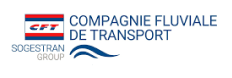 Logo Compagnie Fluviale de Transport, groupe Sogestran